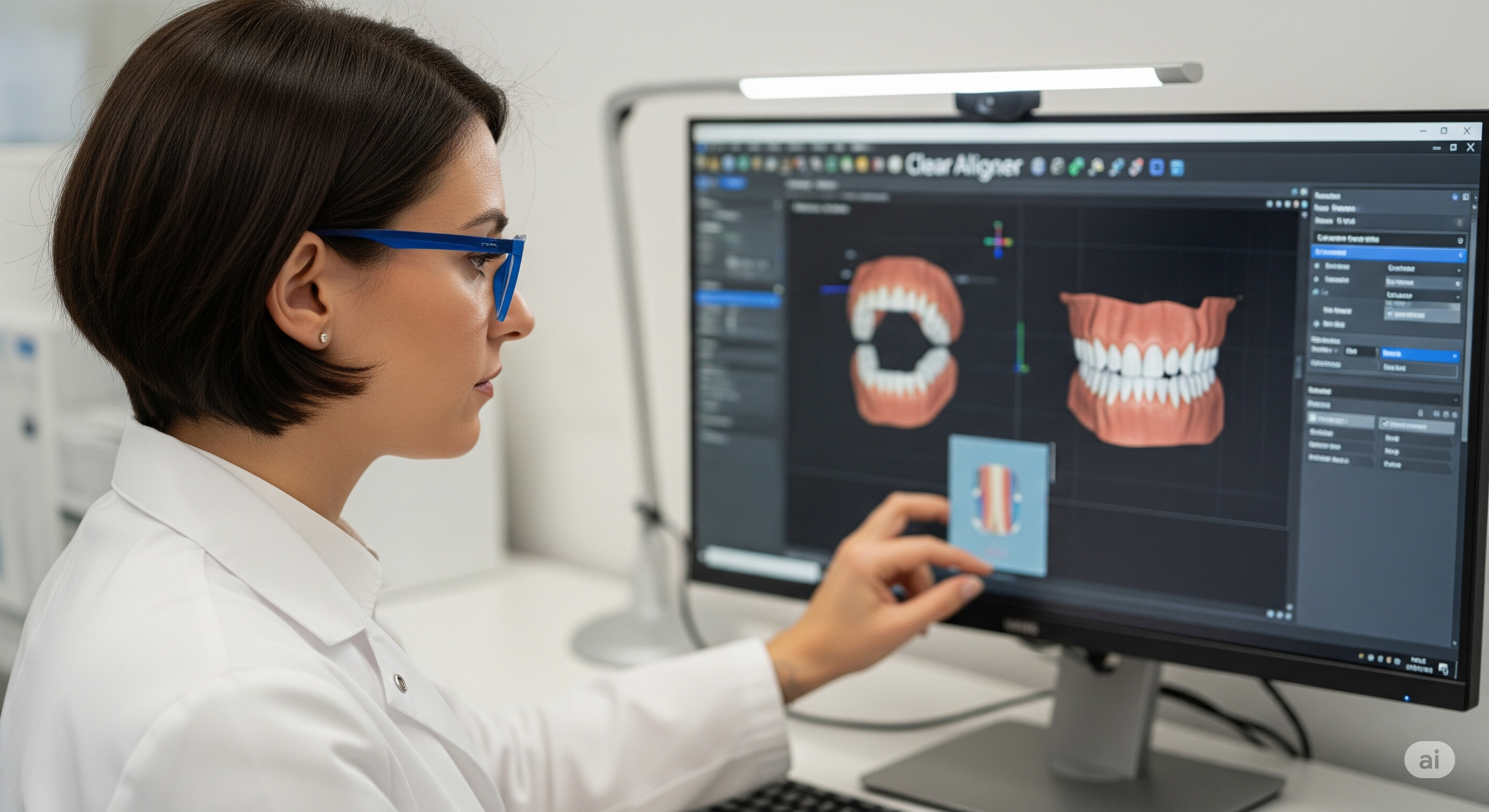 clearAligner نرم‌افزارهای طراحی 
